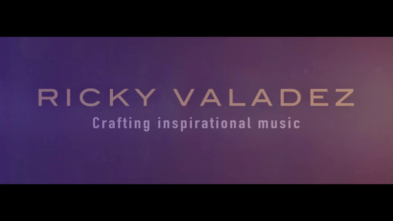Ricky Valadez - Crafting inspirational music YouTube video thumbnail
